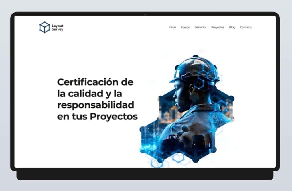 mockups website layaour survey